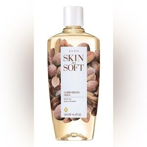 🥥 COMFORTING SHEA Avon Skin so Soft Bath Oil Silky Smooth Legs Arms Date Night